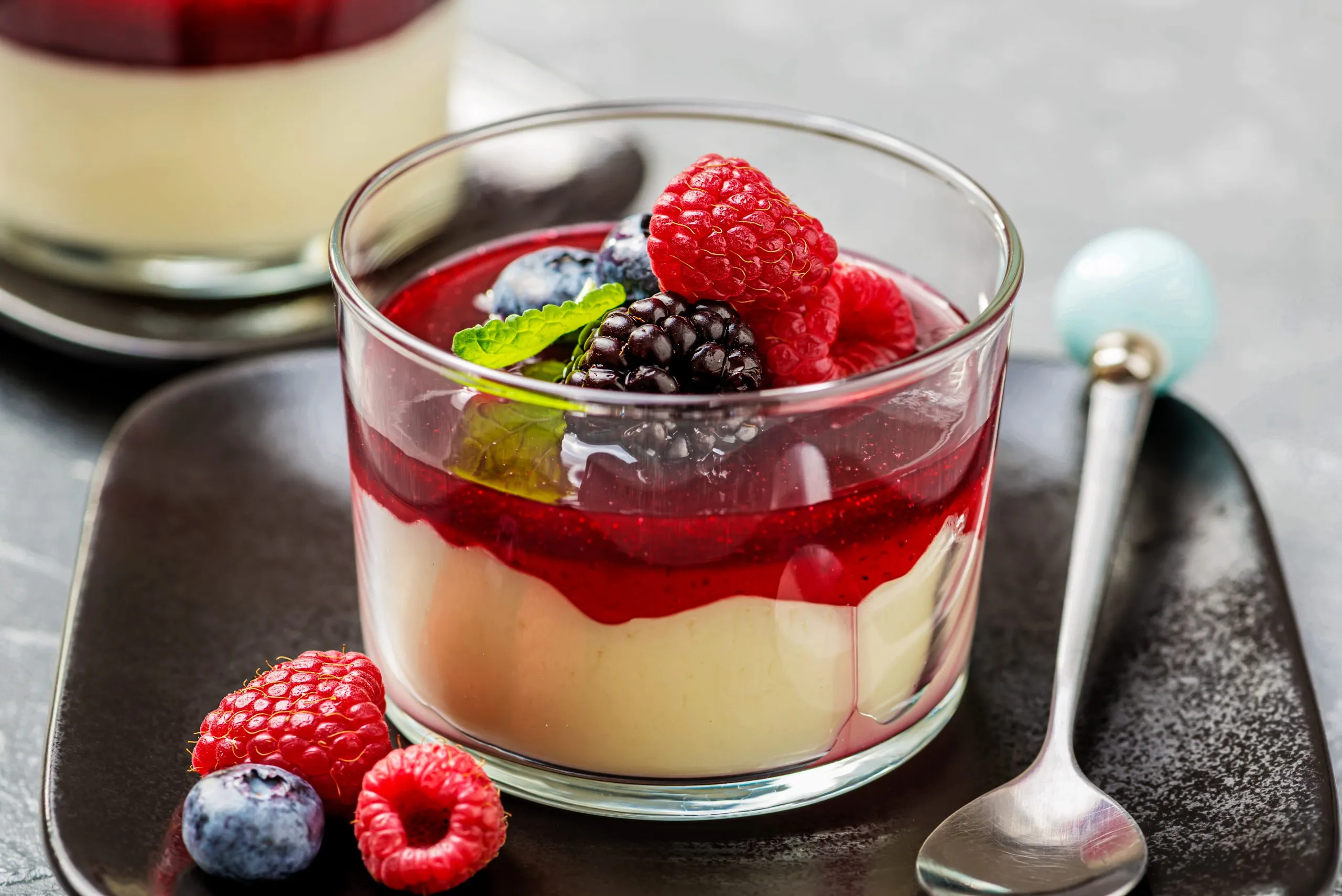 dessert Panna cotta khas italy