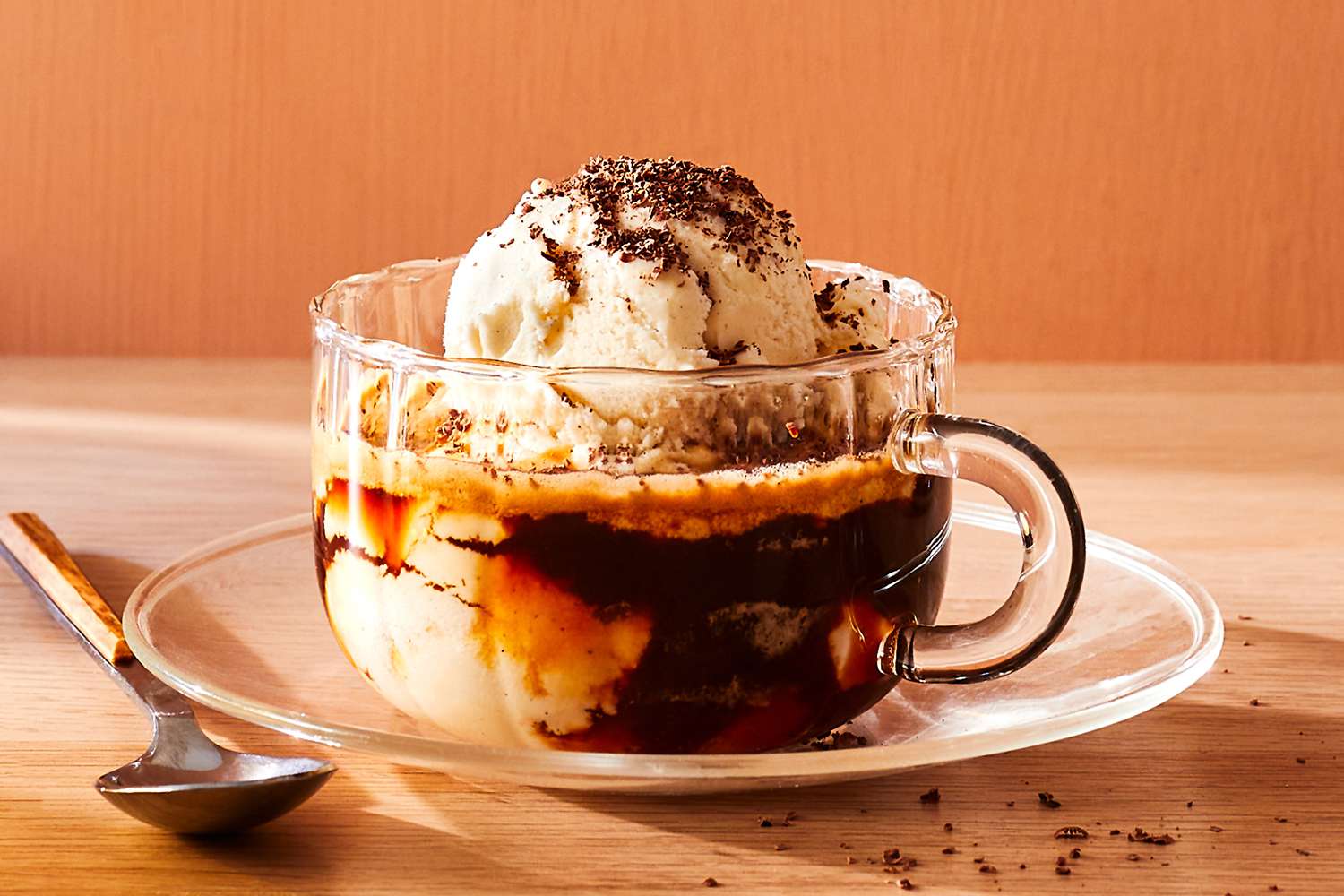 dessert affogato khas italy