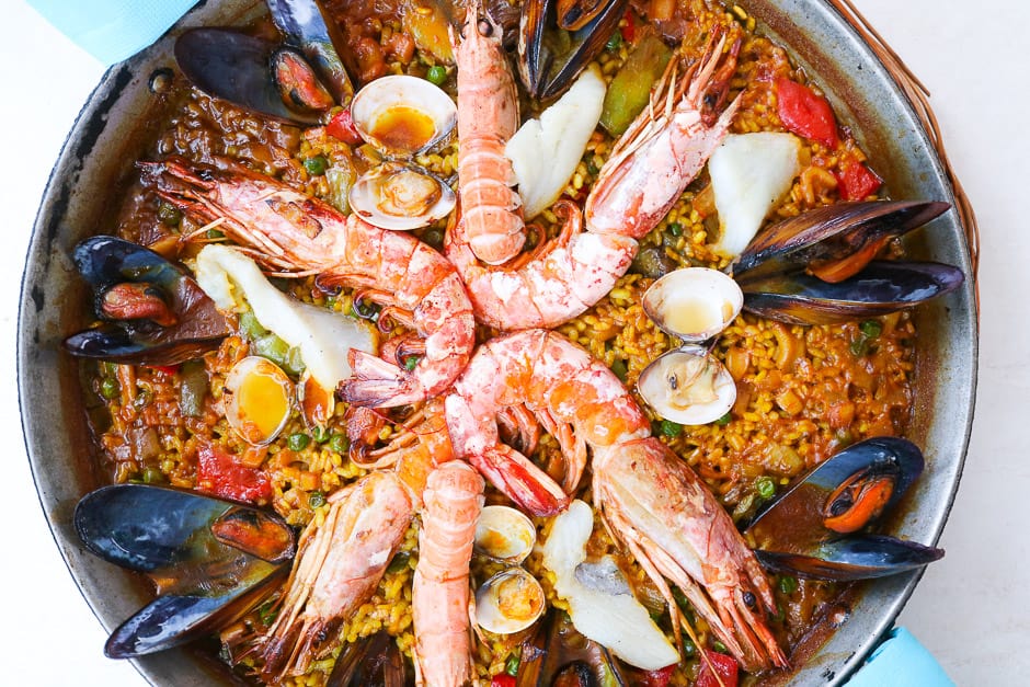 paella spanyol