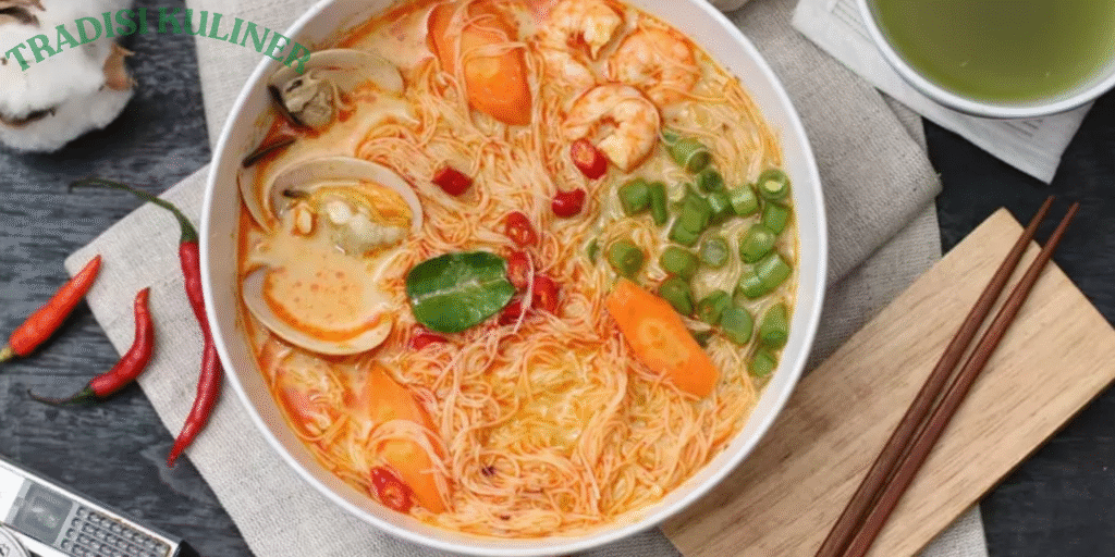 Resep Bihun Kari Ayam Khas Medan