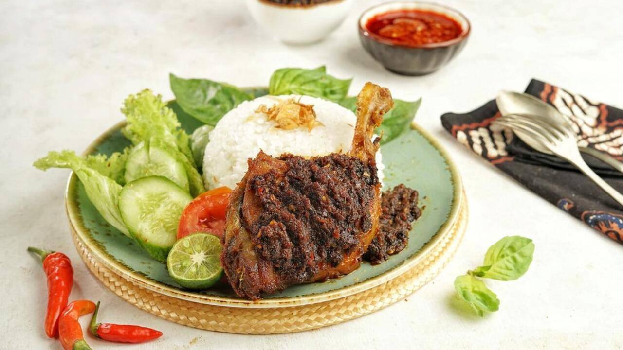 nasi itik gambut